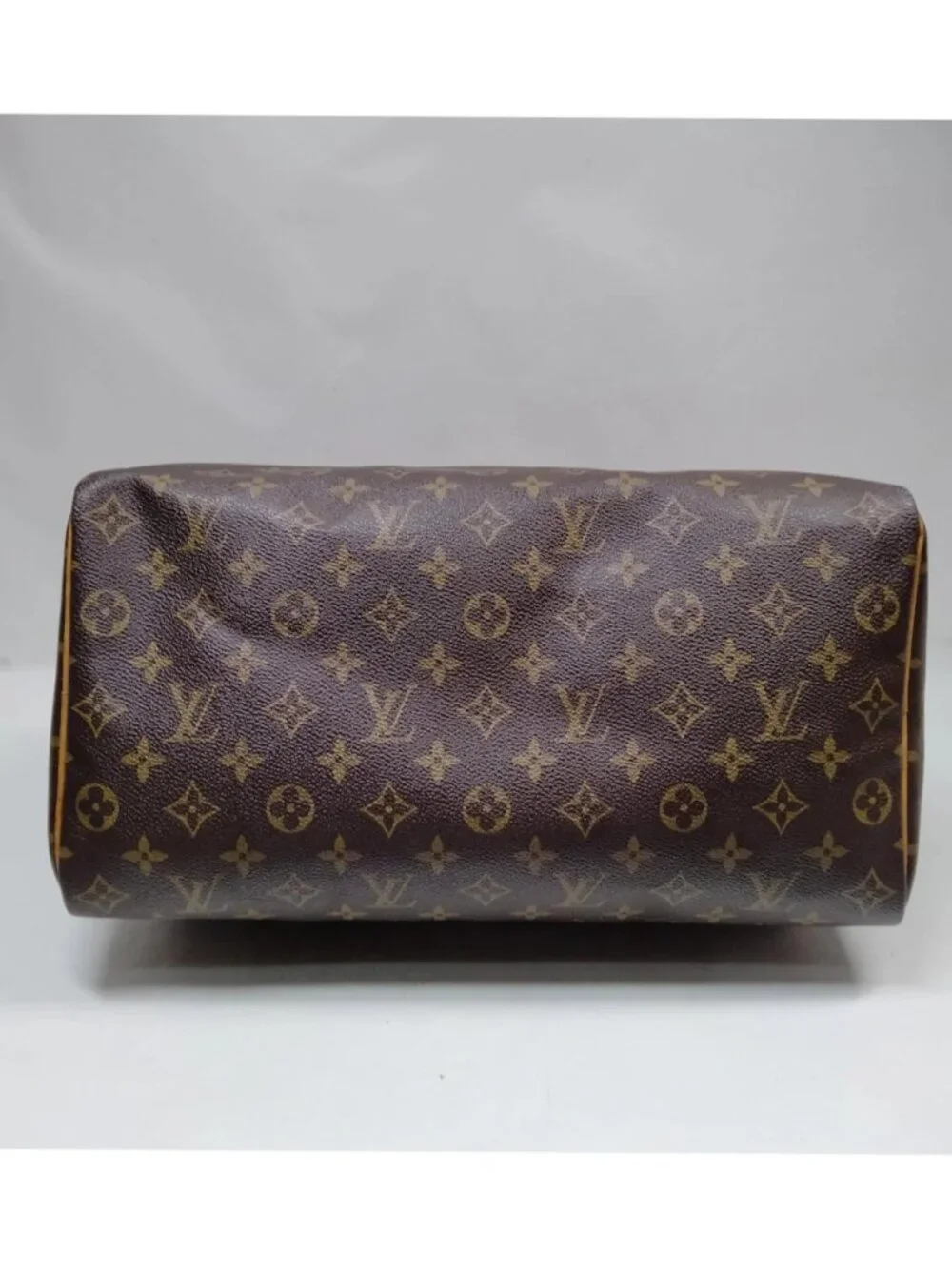 Authentic Louis Vuitton Speedy 35 Monogram Canvas Vintage Brown Top Handle